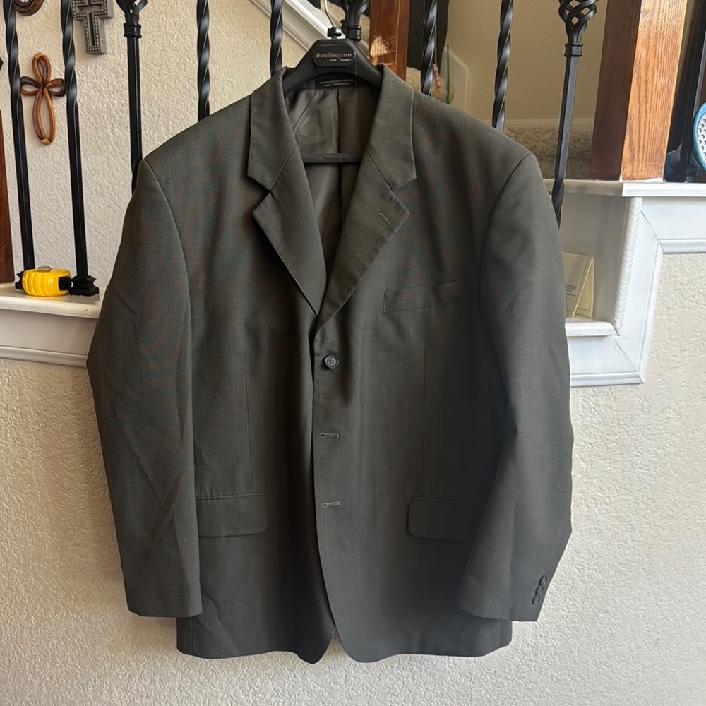 Gray Sport Coat Classic Tailoring Professional Quality